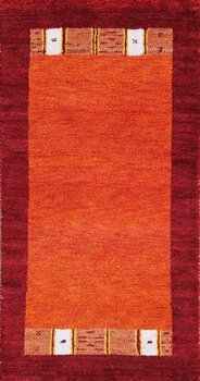 Gabbeh - Teppich aus Indien,  Schurwolle, Größe: 74x140cm Sonderpreis: € 136,-