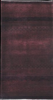 Gabbeh-Loribaff - Teppich aus Indien,  Neuseelandwolle, Größe: 71x131cm Sonderpreis: € 329,-