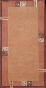 Benares - Teppich aus Tibet,  Schurwolle, Größe: 73x142cm Sonderpreis: € 98,-