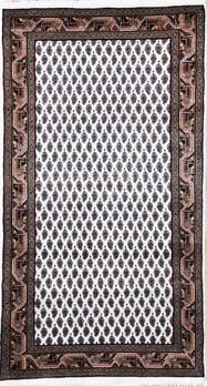 Mir - Teppich aus Indien,  Schurwolle, Größe: 78x145cm Sonderpreis: € 356,-