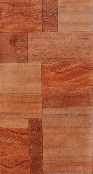 Tibet-Color - Teppich aus Indien,  Schafwolle/Viskose, Größe: 74x139cm Sonderpreis: € 216,-