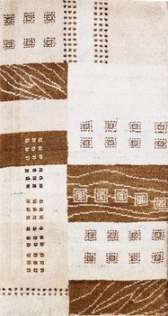 Gabbeh-Jumbo - Teppich aus Indien,  Schurwolle, Größe: 74x139cm Sonderpreis: € 108,-