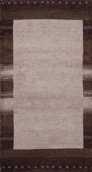 Gabbeh - Teppich aus Indien,  Schurwolle, Größe: 77x142cm Sonderpreis: € 144,-