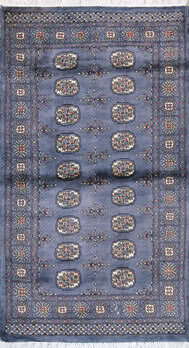Bochara - Teppich aus Pakistan,  Schurwolle, Größe: 93x169cm Sonderpreis: € 330,-