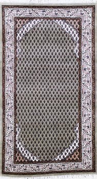 Mir - Teppich aus Indien,  Schurwolle, Größe: 96x167cm Sonderpreis: € 504,-