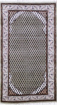 Mir - Teppich aus Indien,  Schurwolle, Größe: 94x166cm Sonderpreis: € 491,-