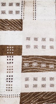 Gabbeh-Jumbo - Teppich aus Indien,  Schurwolle, Größe: 75x139cm Sonderpreis: € 110,-