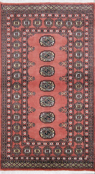 Bochara - Teppich aus Pakistan,  Schurwolle, Größe: 95x167cm Sonderpreis: € 333,-