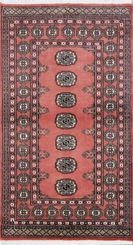 Bochara - Teppich aus Pakistan,  Schurwolle, Größe: 95x167cm Sonderpreis: € 333,-