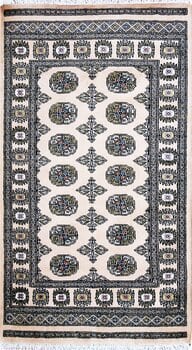 Bochara - Teppich aus Pakistan,  Schurwolle, Größe: 96x170cm Sonderpreis: € 385,-