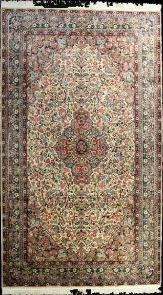 Persian - Teppich aus Pakistan,  Schafwolle/Seide, Größe: 160x272cm Sonderpreis: € 845,-