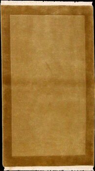 Ton/Ton - Teppich aus Tibet,  Schurwolle, Größe: 94x162cm Sonderpreis: € 124,-
