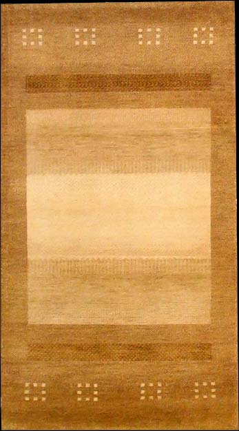 Gabbeh-Loribaff - Teppich aus Indien,  Schurwolle, Größe: 92x166cm Sonderpreis: € 192,-
