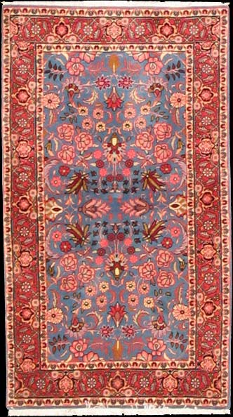 Bidjar - Teppich aus Orient,  Schurwolle, Größe: 88x144cm Sonderpreis: € 538,-