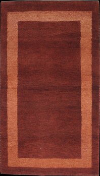Gabbeh-Jumbo - Teppich aus Indien,  Schurwolle, Größe: 92x162cm Sonderpreis: € 157,-
