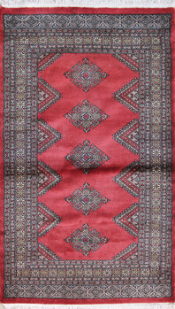 Bochara - Teppich aus Pakistan,  Schurwolle, Größe: 92x155cm Sonderpreis: € 299,-