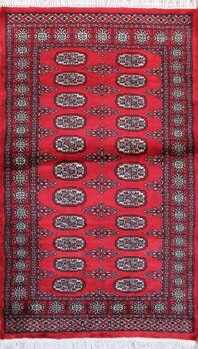 Bochara - Teppich aus Pakistan,  Schurwolle, Größe: 92x154cm Sonderpreis: € 297,-