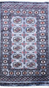 Bochara - Teppich aus Pakistan,  Schurwolle, Größe: 79x129cm Sonderpreis: € 240,-