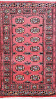 Bochara - Teppich aus Pakistan,  Schurwolle, Größe: 96x158cm Sonderpreis: € 318,-