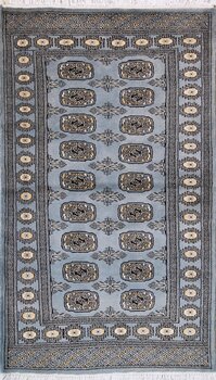 Bochara - Teppich aus Pakistan,  Schurwolle, Größe: 95x159cm Sonderpreis: € 317,-