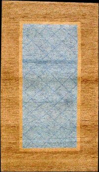 Gabbeh-Jumbo - Teppich aus Indien,  Schurwolle, Größe: 94x165cm Sonderpreis: € 163,-