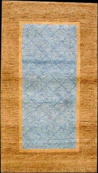 Gabbeh-Jumbo - Teppich aus Indien,  Schurwolle, Größe: 94x165cm Sonderpreis: € 163,-