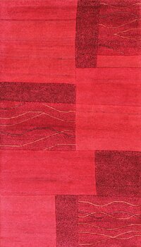 Tibet-Color - Teppich aus Indien,  Schafwolle/Viskose, Größe: 94x167cm Sonderpreis: € 329,-