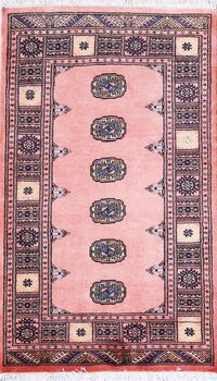 Bochara - Teppich aus Pakistan,  Schurwolle, Größe: 99x165cm Sonderpreis: € 385,-