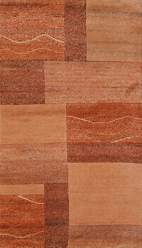 Tibet-Color - Teppich aus Indien,  Schafwolle/Viskose, Größe: 92x160cm Sonderpreis: € 309,-