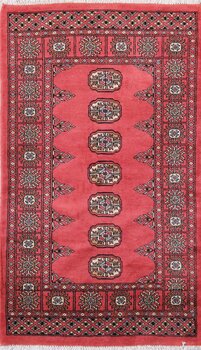 Bochara - Teppich aus Pakistan,  Schurwolle, Größe: 80x137cm Sonderpreis: € 230,-