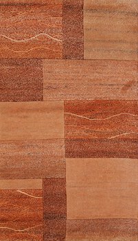 Tibet-Color - Teppich aus Indien,  Schafwolle/Viskose, Größe: 92x160cm Sonderpreis: € 309,-