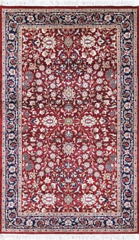 Hereke - Teppich aus Indien,  Schurwolle, Größe: 96x155cm Sonderpreis: € 701,-
