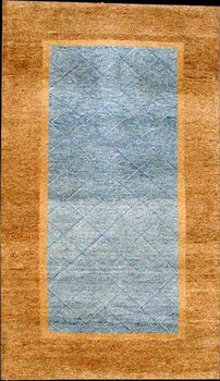Gabbeh-Jumbo - Teppich aus Indien,  Schurwolle, Größe: 93x160cm Sonderpreis: € 156,-