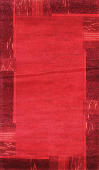Tibet-Color - Teppich aus Indien,  Schafwolle/Viskose, Größe: 95x163cm Sonderpreis: € 325,-