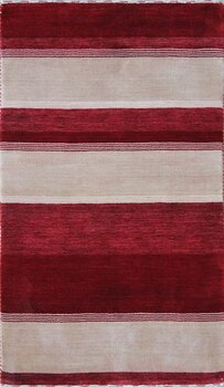 Gabbeh-Loom Lori - Teppich aus Indien,  Schurwolle, Größe: 96x161cm Sonderpreis: € 324,-