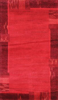 Tibet-Color - Teppich aus Indien,  Schafwolle/Viskose, Größe: 95x163cm Sonderpreis: € 325,-