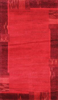 Tibet-Color - Teppich aus Indien,  Schafwolle/Viskose, Größe: 72x143cm Sonderpreis: € 216,-