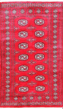 Bochara - Teppich aus Pakistan,  Schurwolle, Größe: 96x157cm Sonderpreis: € 316,-
