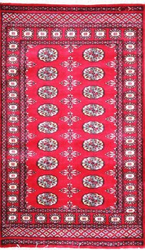 Bochara - Teppich aus Pakistan,  Schurwolle, Größe: 95x156cm Sonderpreis: € 350,-