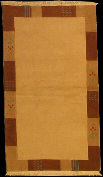 Tibet-Color - Teppich aus Nepal,  Schurwolle, Größe: 88x158cm Sonderpreis: € 121,-
