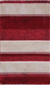 Gabbeh-Loom Lori - Teppich aus Indien,  Schurwolle, Größe: 96x161cm Sonderpreis: € 324,-