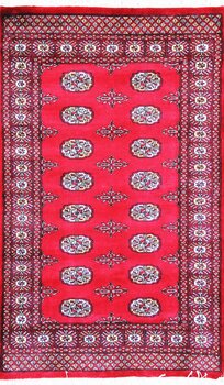 Bochara - Teppich aus Pakistan,  Schurwolle, Größe: 95x154cm Sonderpreis: € 345,-