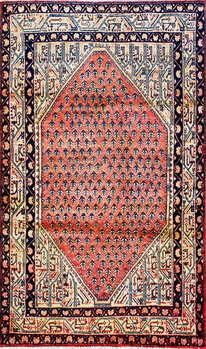 Sarough - Teppich aus Orient,  Schurwolle, Größe: 124x207cm Sonderpreis: € 538,-