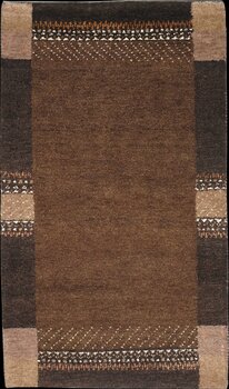 Gabbeh-Jumbo - Teppich aus Indien,  Schurwolle, Größe: 95x166cm Sonderpreis: € 166,-