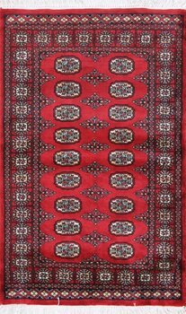 Bochara - Teppich aus Pakistan,  Schurwolle, Größe: 95x152cm Sonderpreis: € 303,-