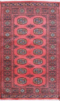 Bochara - Teppich aus Pakistan,  Schurwolle, Größe: 95x157cm Sonderpreis: € 313,-