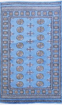 Bochara - Teppich aus Pakistan,  Schurwolle, Größe: 124x199cm Sonderpreis: € 582,-