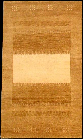 Gabbeh-Loribaff - Teppich aus Indien,  Schurwolle, Größe: 95x158cm Sonderpreis: € 189,-