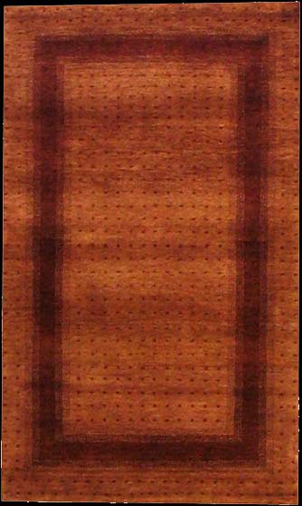 Gabbeh-Loribaff - Teppich aus Indien,  Schurwolle, Größe: 90x149cm Sonderpreis: € 169,-