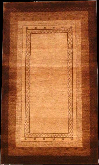 Gabbeh-Loribaff - Teppich aus Indien,  Schurwolle, Größe: 92x153cm Sonderpreis: € 177,-